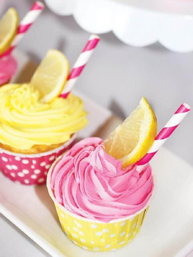 cupcake for tropical party Foto Pinterest
