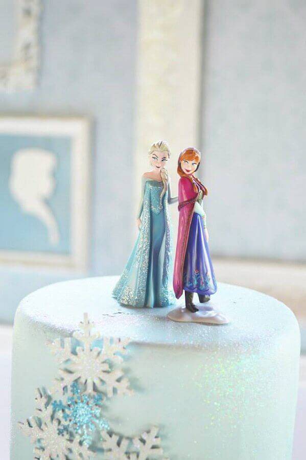 frozen Foto Pinterest cake top