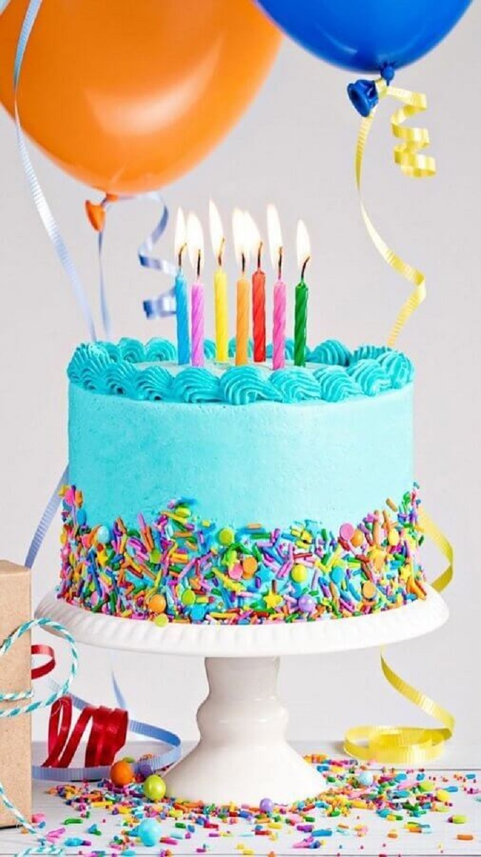 children's decorated cakes simple color Photo Pinterest
