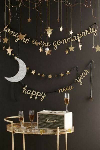 new year's eve decoration