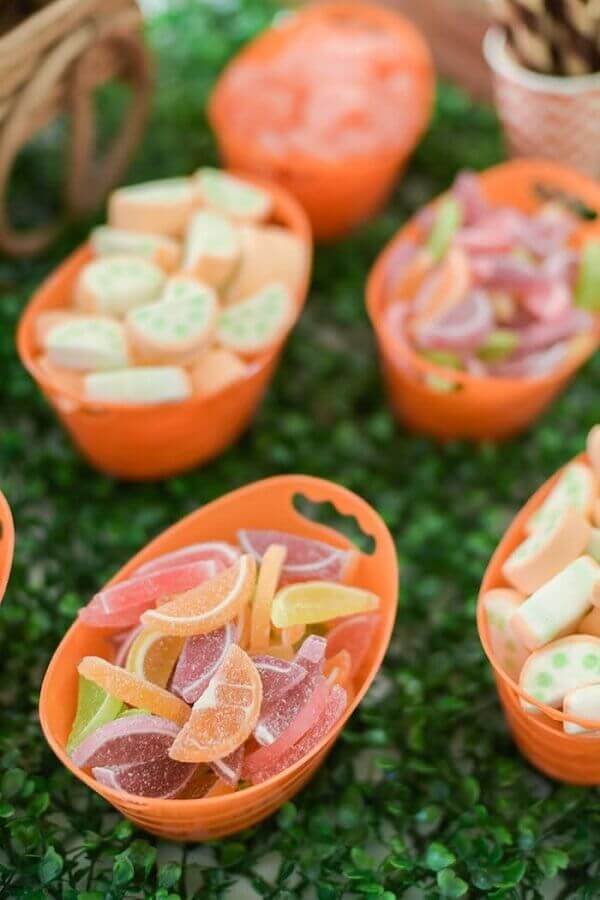 Candy bars in fruit shape for kids party ranchinha Photo My Little Party